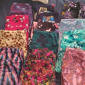 12 pairs OS lularoe leggings